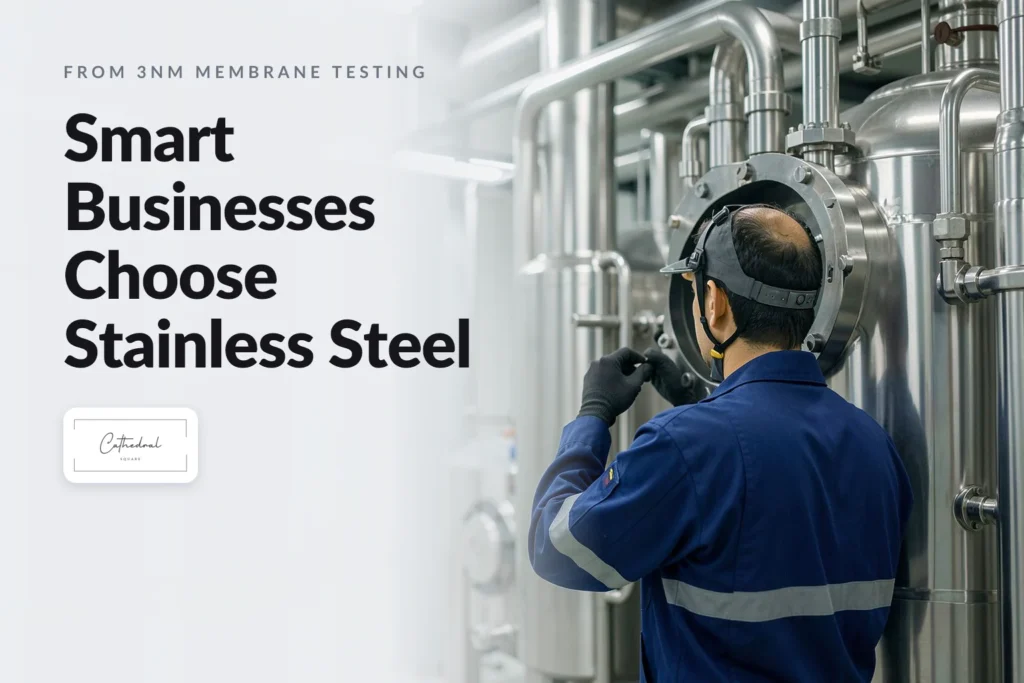 the right fit: why smart businesses invest in stainless steel filter housing